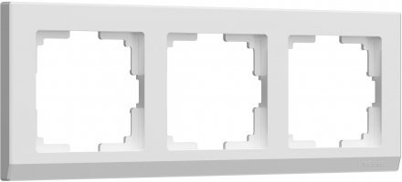 Рамка на 3 поста (белый) W0031801 Werkel