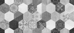 Плитка настенная Kosmo многоцветный 20х44 (KQG451D)(1.05 м2,12 шт)